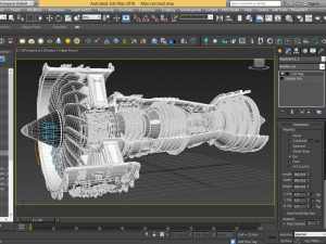 Jet Engine 3D Модель