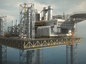 OilRig 3D मॉडल