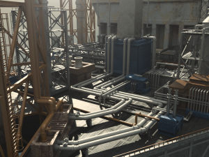 Oil-Rig 3D Модель