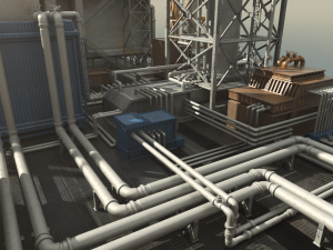 Oil-Rig 3D Модель
