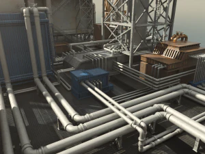 Oil-Rig 3D Model