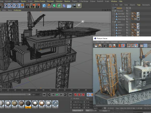 Oil-Rig 3D Model