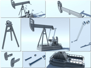 Oil pump for 3D print 3D 프린트 모델