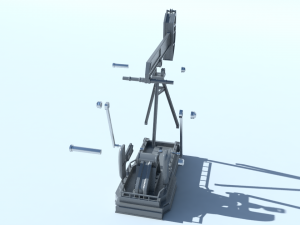 Oil pump for 3D print Model Cetak 3D