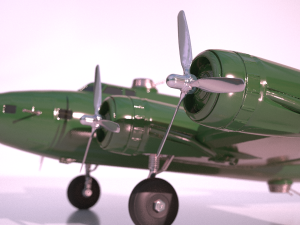 Boeing B-17 Flying Fortress for 3Dprint 3D-Druckmodell
