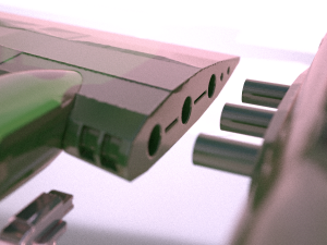 Boeing B-17 Flying Fortress for 3Dprint 3D-Druckmodell