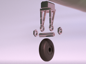 Boeing B-17 Flying Fortress for 3Dprint 3D-Druckmodell