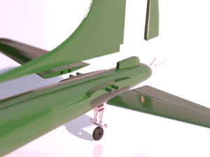 Boeing B-17 Flying Fortress for 3Dprint 3D-Druckmodell