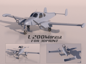 L-200 Morava for 3Dprint 3D 프린트 모델