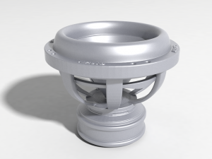 Subwoofer for 3Dprint 3D Print Model
