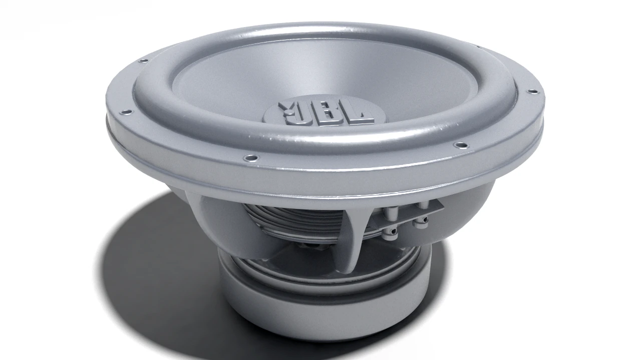 Subwoofer for 3Dprint 3D Print Model .c4d .max .obj .3ds .fbx .stl .blend 