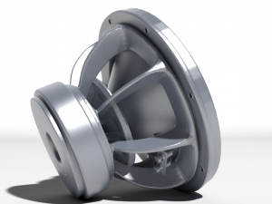 Subwoofer for 3Dprint 3D Print Model