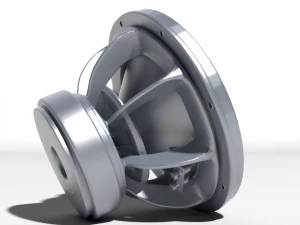 Subwoofer for 3Dprint 3D Print Model