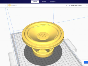 Subwoofer for 3Dprint 3D Print Model