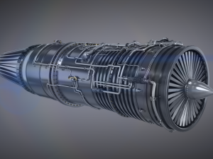 Jet Engine Modello 3D