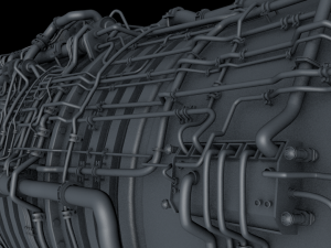 Jet Engine Modello 3D