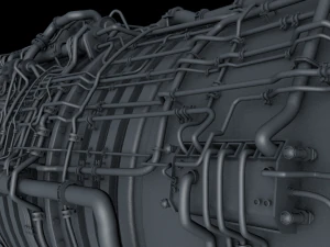 Moteur &agrave; r&eacute;action Modèle 3D