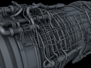 Jet Engine Modello 3D