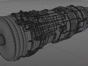 Jet Engine Modello 3D