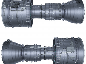 Jet Engine 3Dモデル