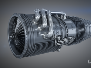 Jet Engine Modello 3D