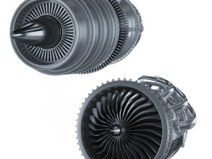 Jet Engine 3D Model