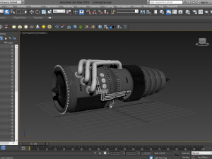 Jet Engine Modello 3D
