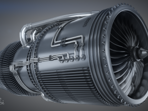 Jet Engine Modello 3D