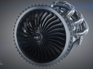 Jet Engine Modello 3D