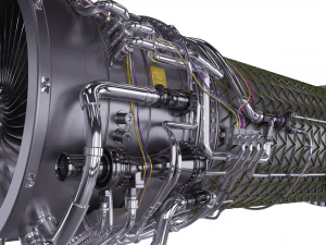Jet Engine 3D Model