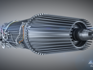 Jet Engine Modelo 3D