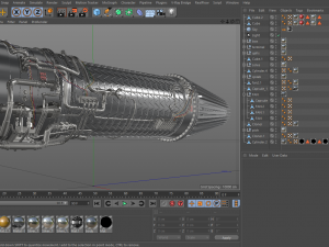 Jet Engine Modelo 3D