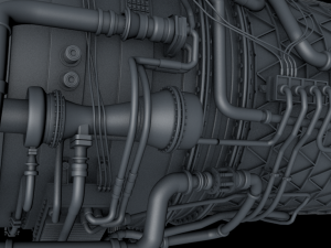 Jet Engine Modelo 3D