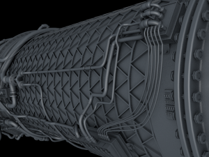 Jet Engine Modelo 3D
