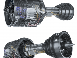 Jet Engine 3D Модель