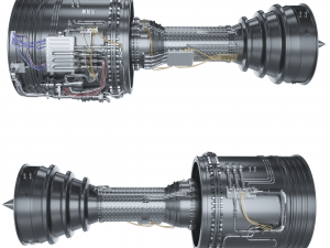 Jet Engine Model 3D