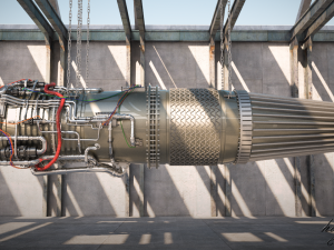 Jet Engine 3D Model