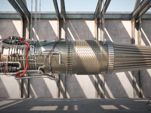 Jet Engine 3D Model