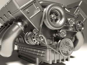 Car Engine for 3D print 3D 프린트 모델