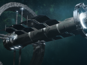 Space station 3D Model