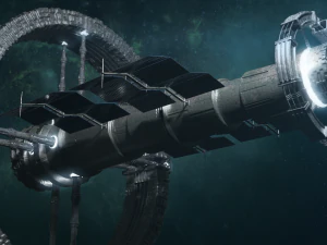Space station 3D Model