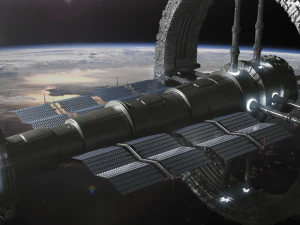 Space station 3D Model