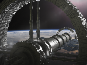 Space station 3D Model