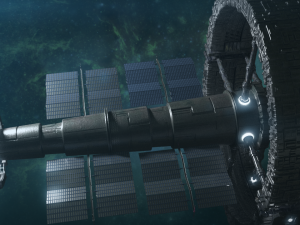 Space station 3D Model