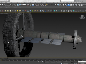 Space station 3D Model