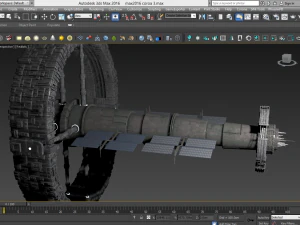 Space station 3D Model