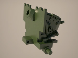 Howitzer Artillery for 3Dprint 3D Print Model