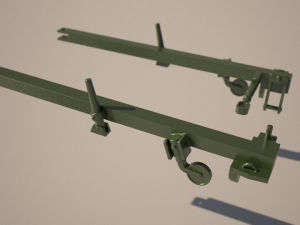 Howitzer Artillery for 3Dprint 3D Принт Модель