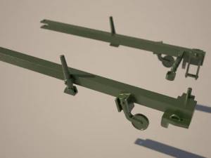 Howitzer Artillery for 3Dprint 3D Print Model
