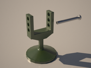 Howitzer Artillery for 3Dprint 3D Принт Модель